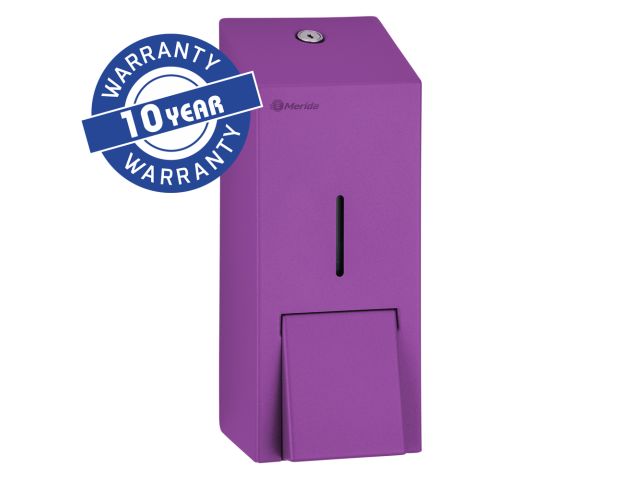 MERIDA STELLA VIOLET LINE MAXI liquid soap dispenser, tank capacity 800 ml, violet